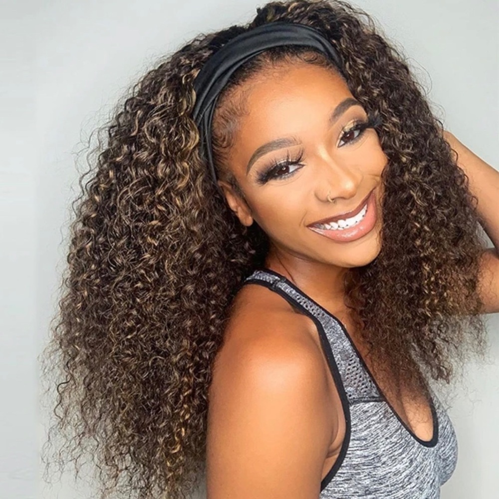 🍁 New 20” Trendy Deep Wave  100% Virgin Human Hair 200% Density Wig 🍁